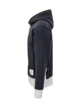 Thom Browne Bicolor Zip-Up Hoodie - Collezione Happy Birthday | Lidia Shopping
