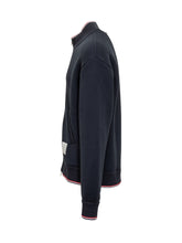 Thom Browne Navy Zip Bomber - Collezione Happy Birthday | Lidia Shopping