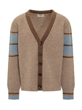 Ami Striped Wool Cardigan - Ami Alexandre Mattiussi | Lidia Shopping