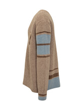 Ami Paris Maglione Beige con Logo Cuore - Abbigliamento Uomo | Lidia Shopping
