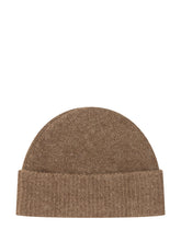 Ami Alexandre Mattiussi Brown Wool Beanie - Ami Alexandre Mattiussi | Lidia Shopping