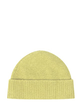 Ami Alexandre Mattiussi Yellow Wool Beanie - Ami Alexandre Mattiussi | Lidia Shopping