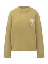 Ami Alexandre Mattiussi Maglione con Logo Cuore - Abbigliamento Donna | Lidia Shopping