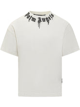 Palm Angels Spray Logo T-Shirt - Fall/Winter 2025 - On Sale - Uomo | Lidia Shopping