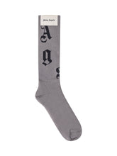 Palm Angels Grey Logo Socks - Collezione Happy Birthday | Lidia Shopping