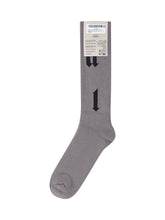 Palm Angels Grey Logo Socks - Collezione Happy Birthday | Lidia Shopping