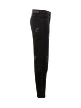 Palm Angels Jeans With Gothic Logo Embroidery - Collezione Happy Birthday | Lidia Shopping