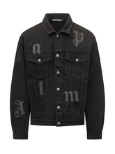 Palm Angels Jacket With Gothic Logo Embroidery - Collezione Happy Birthday | Lidia Shopping