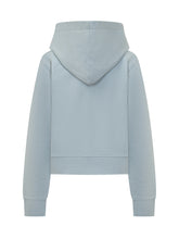 Palm Angels Light Blue Hoodie with Embroidered Teddy - Collezione Happy Birthday | Lidia Shopping