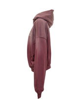 Palm Angels Burgundy Gradient Zip Hoodie - Collezione Happy Birthday | Lidia Shopping