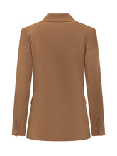 Pinko Brown Crepe Single-Breasted Blazer - Collezione Happy Birthday | Lidia Shopping