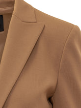 Pinko Brown Crepe Single-Breasted Blazer - Collezione Happy Birthday | Lidia Shopping