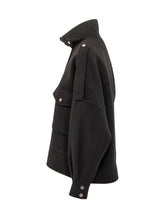 Pinko Crostino Black Wool Caban - Collezione Happy Birthday | Lidia Shopping