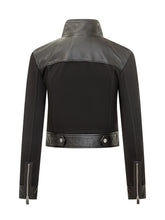 Pinko Giacca Biker con Inserti in Pelle - Abbigliamento Donna | Lidia Shopping