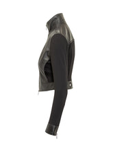 Pinko Giacca Biker con Inserti in Pelle - Abbigliamento Donna | Lidia Shopping