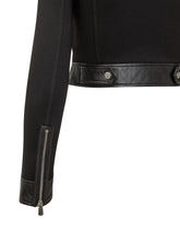 Pinko Giacca Biker con Inserti in Pelle - Abbigliamento Donna | Lidia Shopping