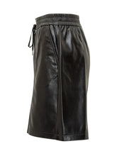 Pinko Black Faux Leather Shorts - Collezione Happy Birthday | Lidia Shopping