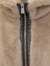 Pinko Giacca Bomber in Eco Pelliccia Beige - Abbigliamento Donna | Lidia Shopping