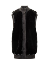 Pinko Gilet Nero Con Dettagli In Pelliccia - Abbigliamento Donna | Lidia Shopping