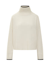 Pinko Cream Wool Turtleneck Sweater - Collezione Happy Birthday | Lidia Shopping