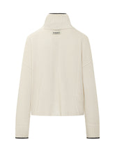 Pinko Cream Wool Turtleneck Sweater - Collezione Happy Birthday | Lidia Shopping