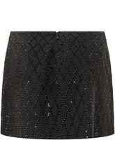 Pinko Minigonna con Strass Geometrici - Abbigliamento Donna | Lidia Shopping