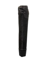 Pinko Black Wide-Leg Jeans with Cuff - Collezione Happy Birthday | Lidia Shopping