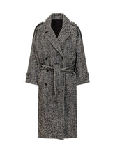 Pinko Carrube Wool Coat in Chevron Pattern - Collezione Happy Birthday | Lidia Shopping
