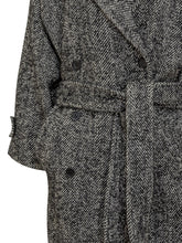Pinko Carrube Wool Coat in Chevron Pattern - Collezione Happy Birthday | Lidia Shopping