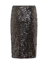 Gonna Tubino Nera con Paillettes Pinko - Abbigliamento Donna | Lidia Shopping