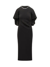 Pinko Abito Nero con Dettagli Gioiello - Abbigliamento Donna | Lidia Shopping