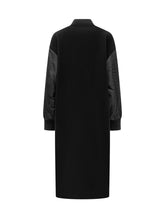 Pinko Cappotto Lungo Bomber in Lana e Nylon - Abbigliamento Donna | Lidia Shopping