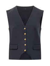 Pinko Tailored Waistcoat with Gold Buttons - Collezione Happy Birthday | Lidia Shopping