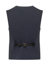 Pinko Tailored Waistcoat with Gold Buttons - Collezione Happy Birthday | Lidia Shopping