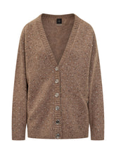Pinko Brown Cardigan with Rhinestones - Collezione Happy Birthday | Lidia Shopping