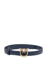 Pinko blue belt with gold buckle - Collezione Happy Birthday | Lidia Shopping
