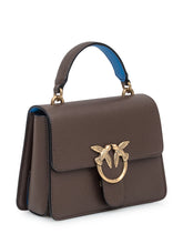 Pinko Borsa Love Mini Icon in Pelle Marrone - Borse A Mano Donna | Lidia Shopping
