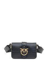 Pinko Love Bag Icon Simply Black Leather Bag - Collezione Happy Birthday | Lidia Shopping