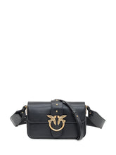 Pinko Love Bag Icon Simply Black Leather Bag - Collezione Happy Birthday | Lidia Shopping