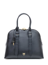 Borsa Nera in Pelle Con Lucchetto Pinko - Borse A Mano Donna | Lidia Shopping