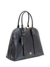 Borsa Nera in Pelle Con Lucchetto Pinko - Borse A Mano Donna | Lidia Shopping