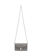 Pinko Saddle Wallet on Chain Grey - Collezione Happy Birthday | Lidia Shopping