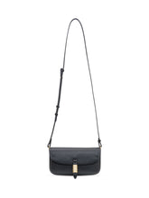 Pinko Saddle Flat in Pelle Nera - Borse A Spalla Donna | Lidia Shopping