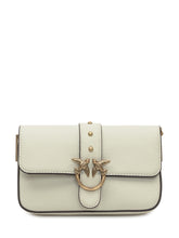 Pinko Love Mini Bag in white grained leather - Collezione Happy Birthday | Lidia Shopping