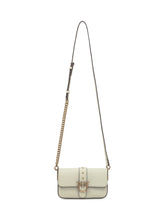 Pinko Love Mini Bag in white grained leather - Collezione Happy Birthday | Lidia Shopping