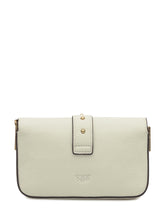 Pinko Love Mini Bag in white grained leather - Collezione Happy Birthday | Lidia Shopping