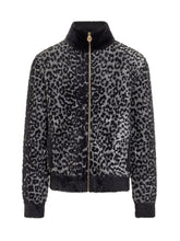 Animalier Faux Fur Jacket Versace - Collezione Happy Birthday | Lidia Shopping
