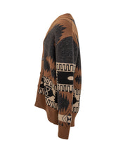 Alanui Wool Cardigan with Jacquard Pattern - Alanui | Lidia Shopping