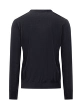 Paolo Pecora Lightweight Blue Crewneck Sweater - Collezione Happy Birthday | Lidia Shopping