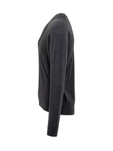 Paolo Pecora Dark Grey Wool Cardigan - Collezione Happy Birthday | Lidia Shopping